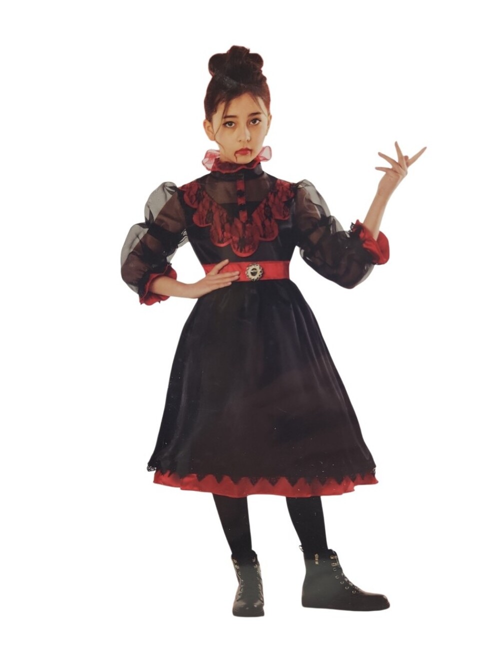 Morph Victorian Vampiress Halloween Costume Gown Dress (L)